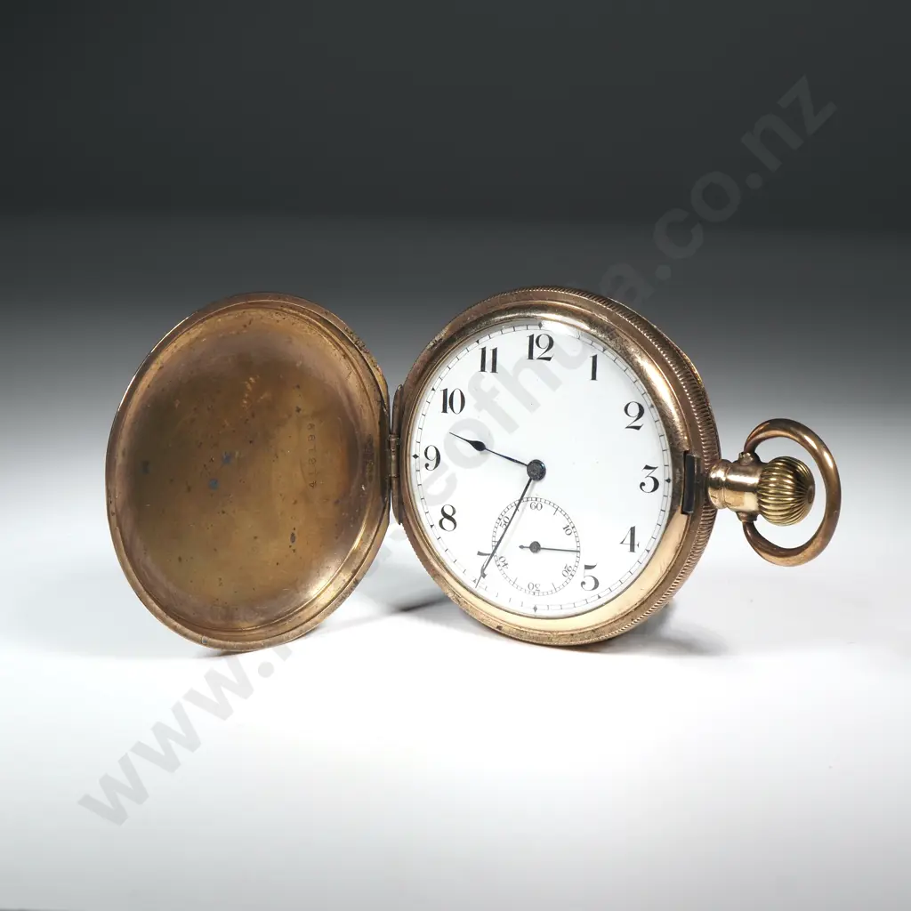 Antique Moeris Rolled Gold Pocket Watch Image 1++