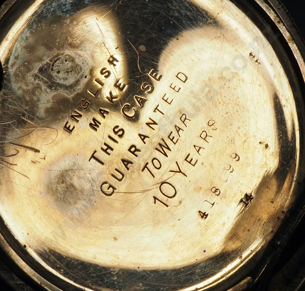 Antique Moeris Rolled Gold Pocket Watch Image 1++