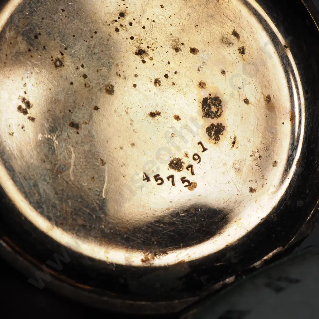 Substantial Rolled Gold Pocket Watch on Fancy Rolled Gold Chain Image 1++