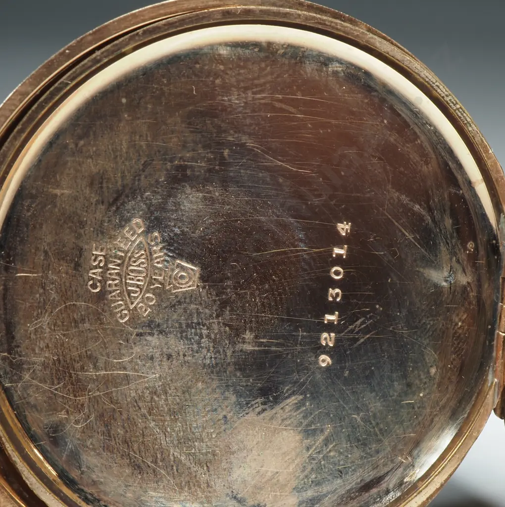 Elgin "Made in the U.S.A." Rolled Gold Pocket Watch Image 1++