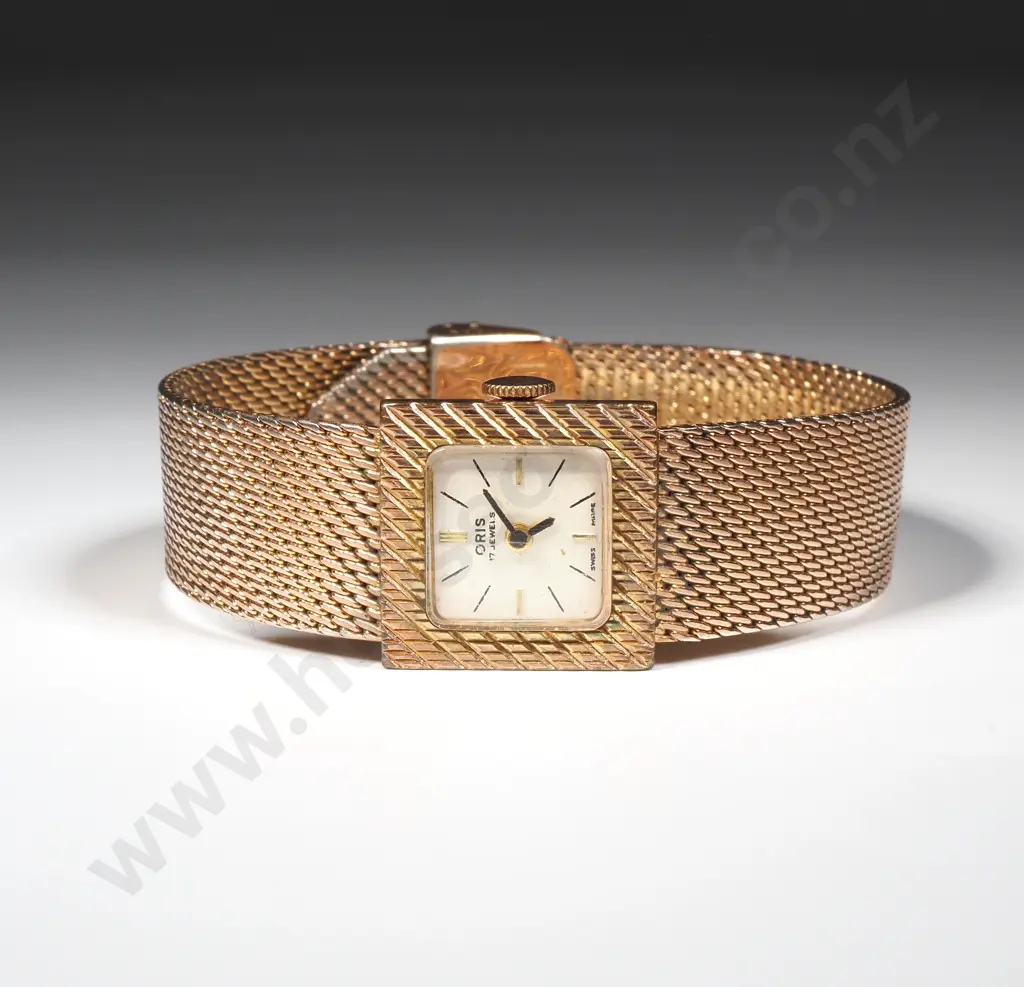 Vintage Cased Ladies Oris Wrist Watch  Image 1++