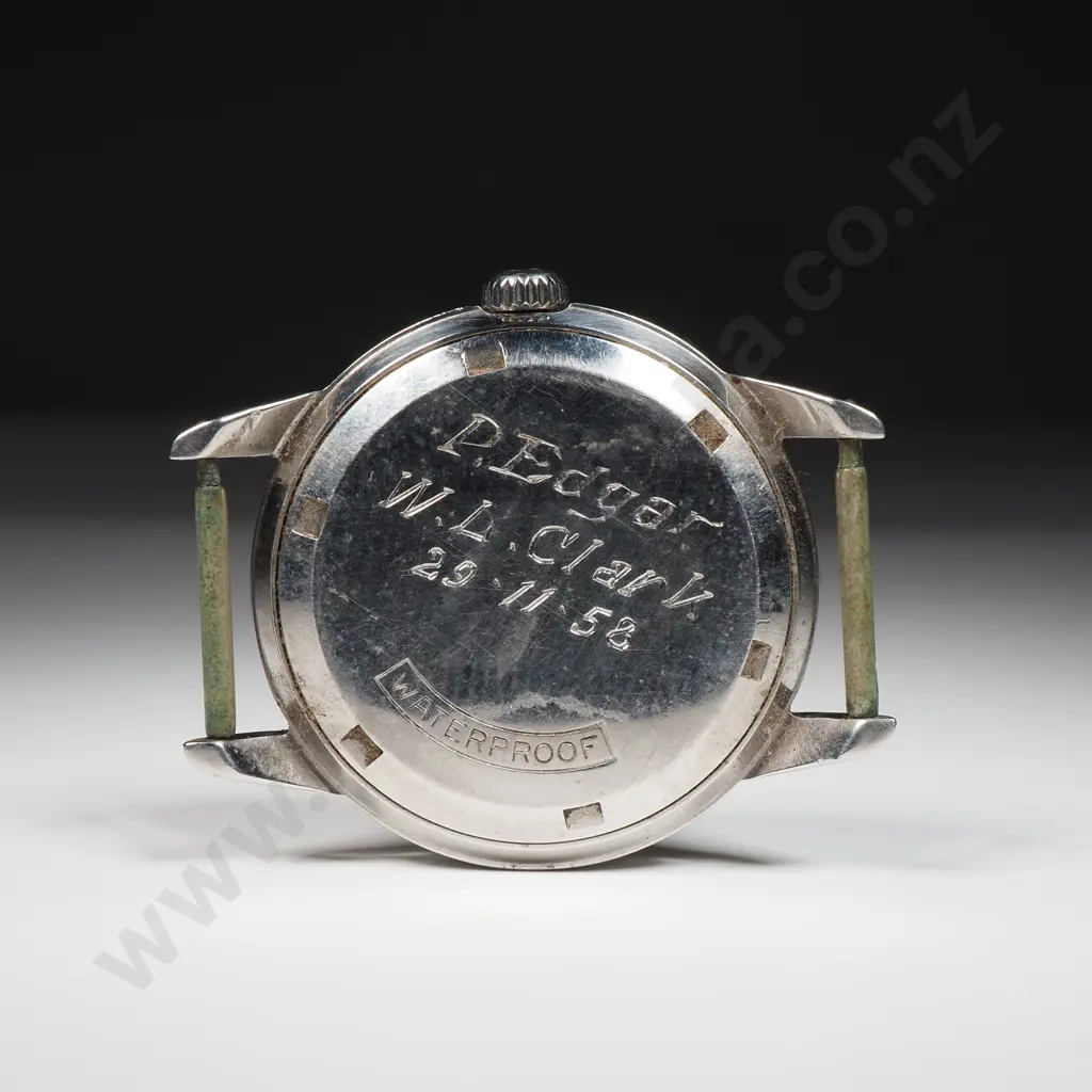 Vintage Stainless Steel Cased Manual Wind Tissot Seastar - Running, But Sold w No Guarantees of Reliability or Accuracy Image 1++