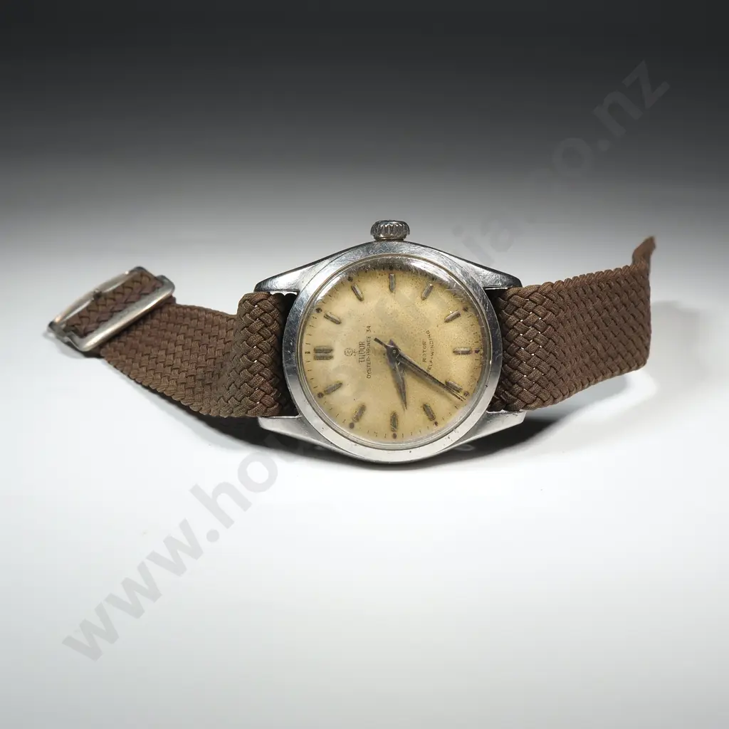 Vintage Gents Tudor Oyster Prince 34 Image 1++