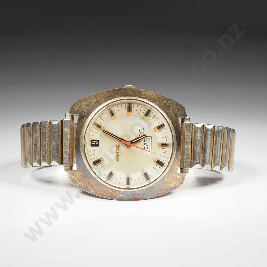 Enicar Shyna Star Wrist Watch on Flexi Strap Image 1++