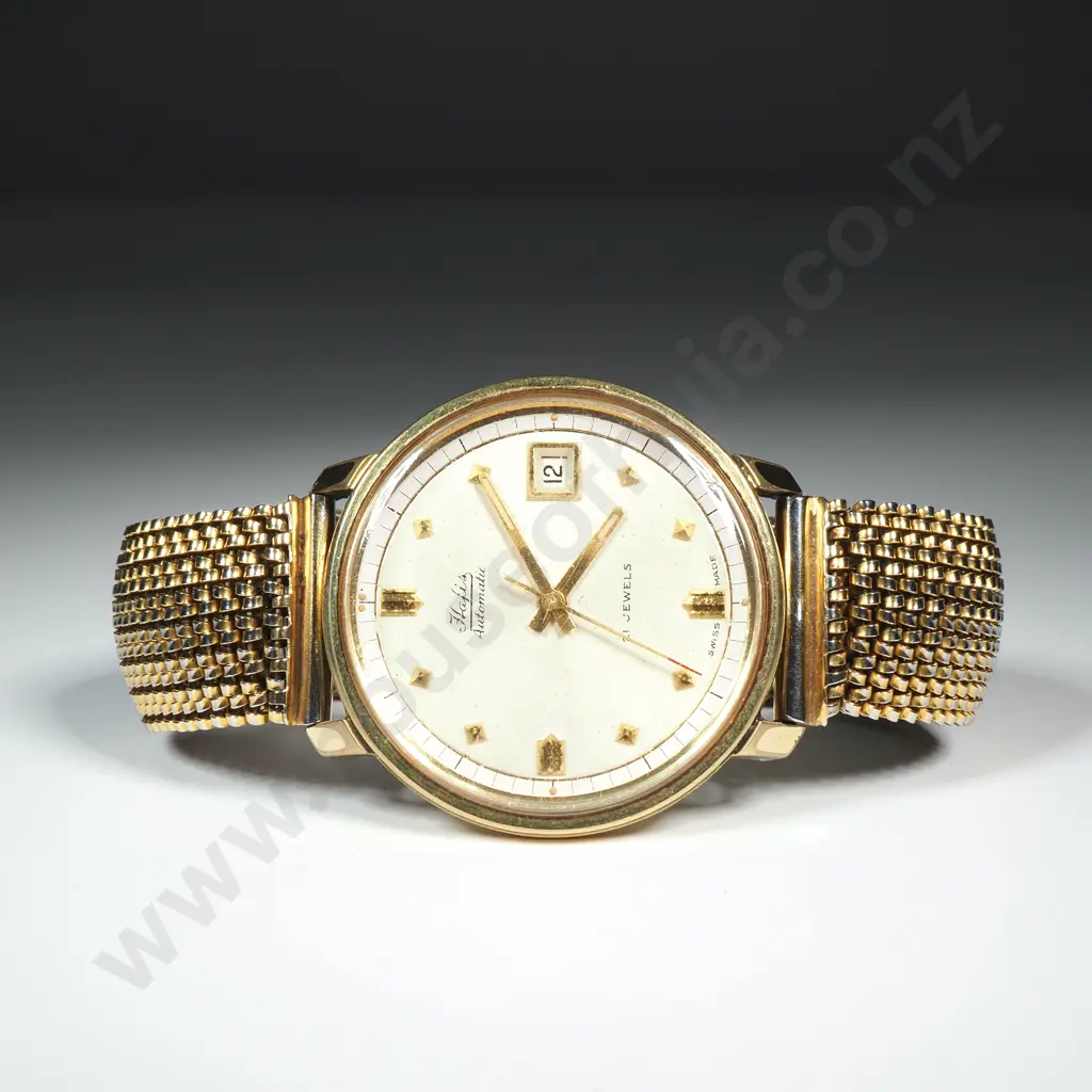 Gents 1960's Rolled Gold Hafis Automatic Wrist Watch Image 1++