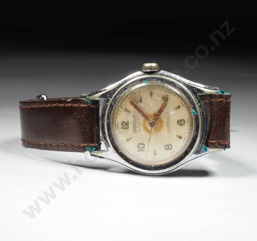 Vintage Cornavin Gents Wrist Watch Image 1++