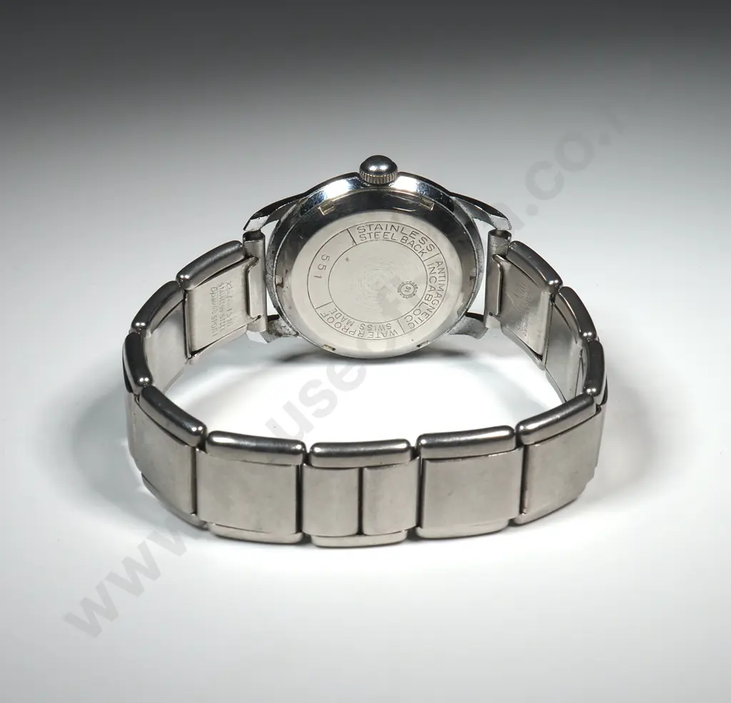 Vintage Baume Automatic Wrist Watch - Incabloc - on Flex Strap Image 1++