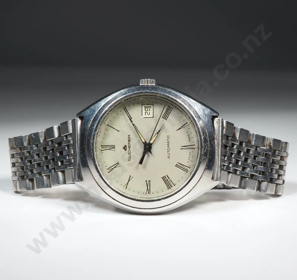 Vintage Bucherer Automatic Swiss Wrist Watch Image 1++