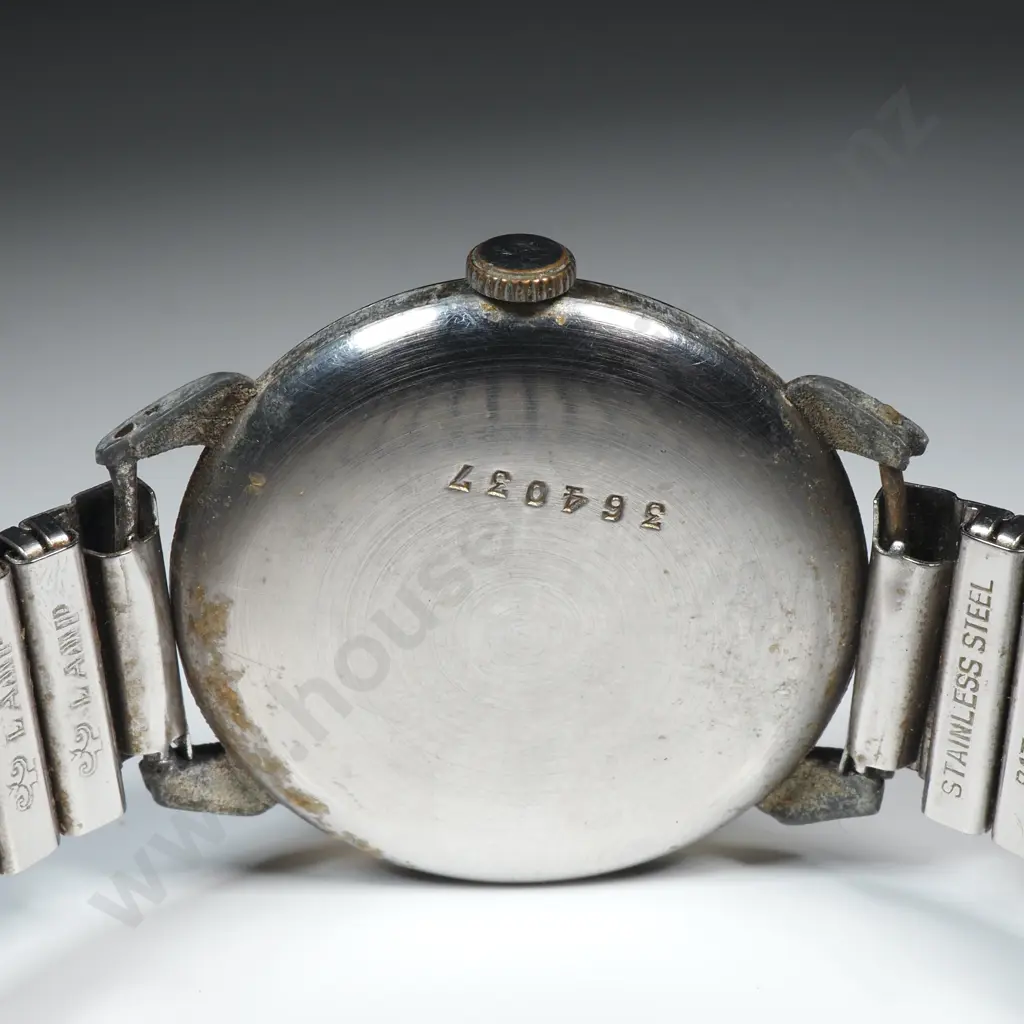 1950's Gents Stainless Steel Certina Manual Wind Wristwatch Image 1++