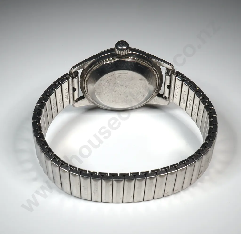 1960's Stainless Steel Enicar Ultrasonic Sherpa Automatic Wristwatch Image 1++