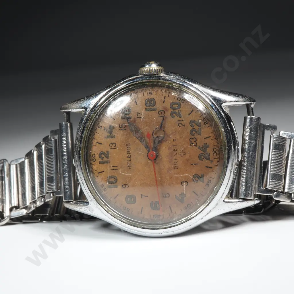 Vintage Gents Helbros Wristwatch Image 1++