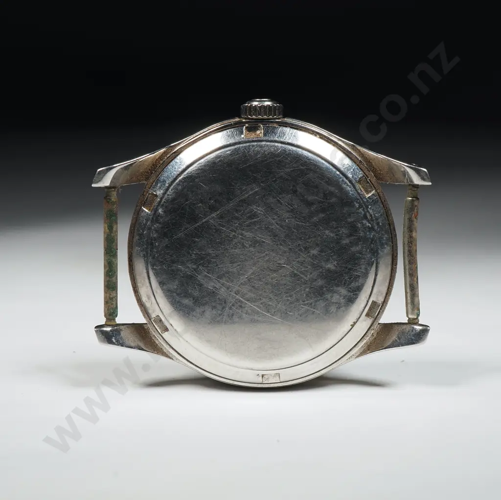 Gents Vintage Stainless Steel cased Manual Wind Omega Wristwatch - Running, But Sold w No Guarantees of Reliability Image 1++