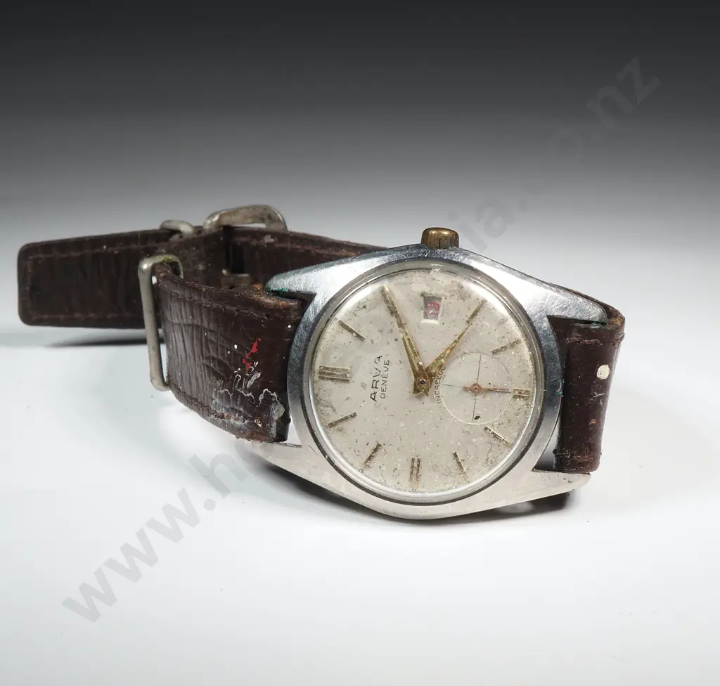 Vintage Gents Arva Wristwatch Image 1++