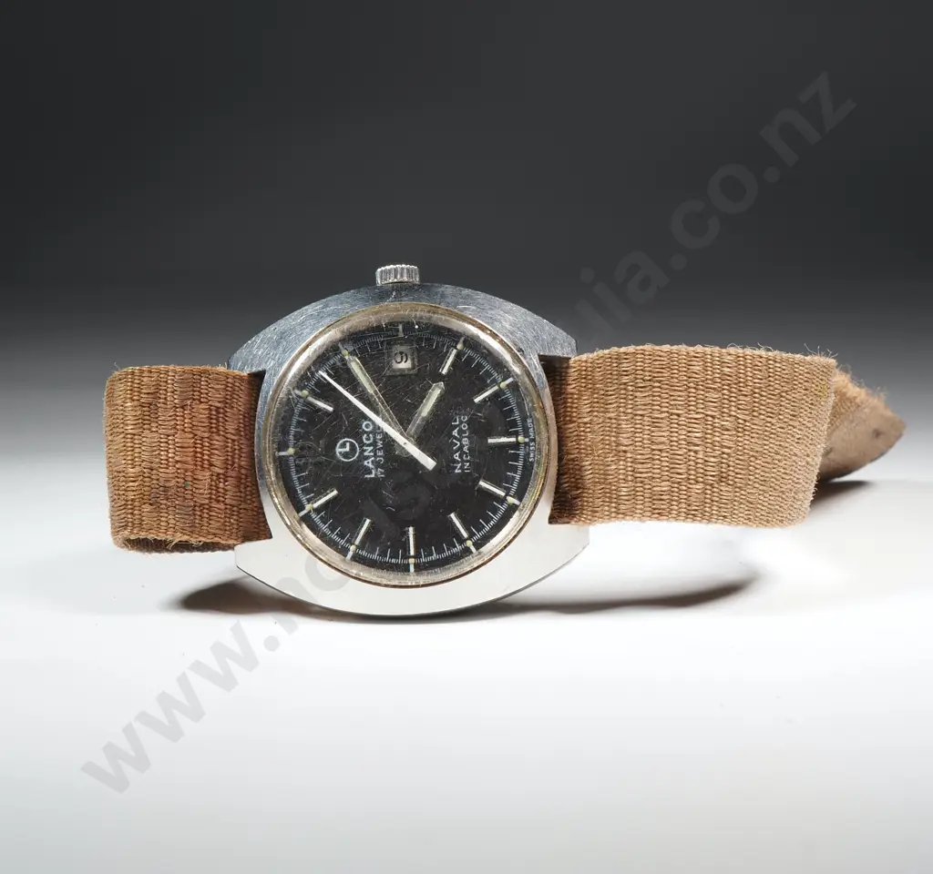 Vintage Gents Lanco Nava Wristwatch Image 1++