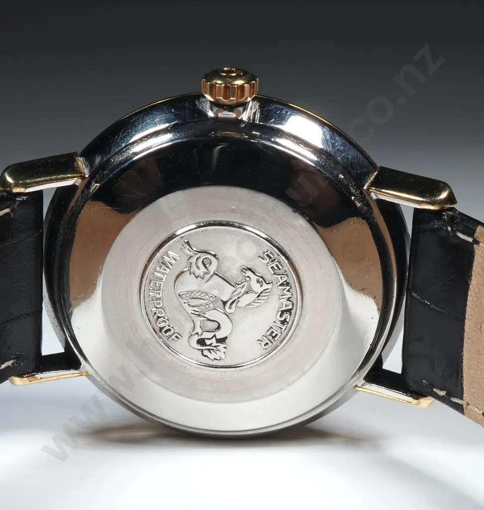 1980's Gents Gold Plated Omega Seamaster Deville Automatic Wristwatch Image 1++