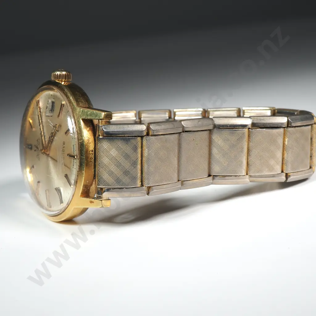 Vintage Gold Capped Omega Automatic Wrist Watch Image 1++