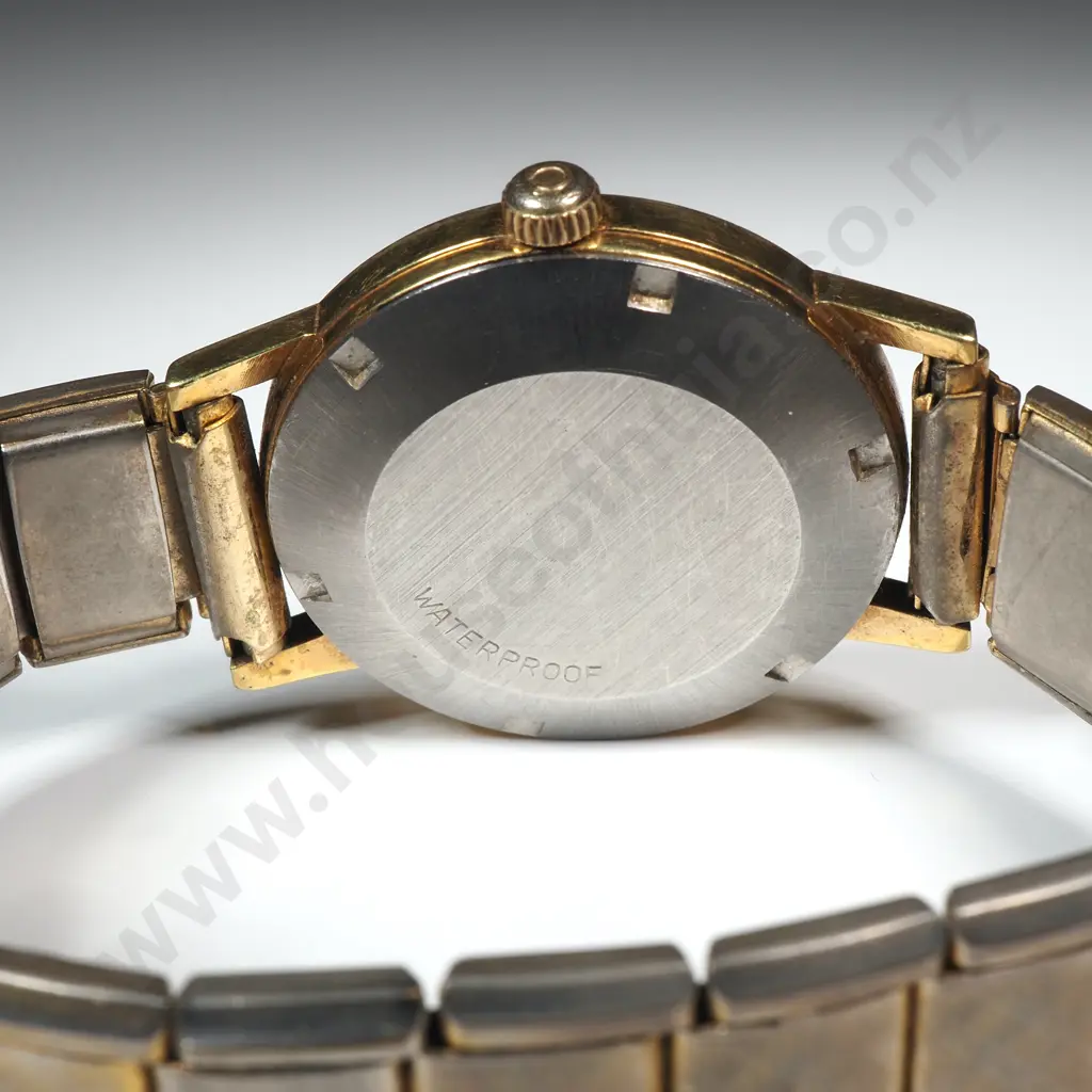 Vintage Gold Capped Omega Automatic Wrist Watch Image 1++