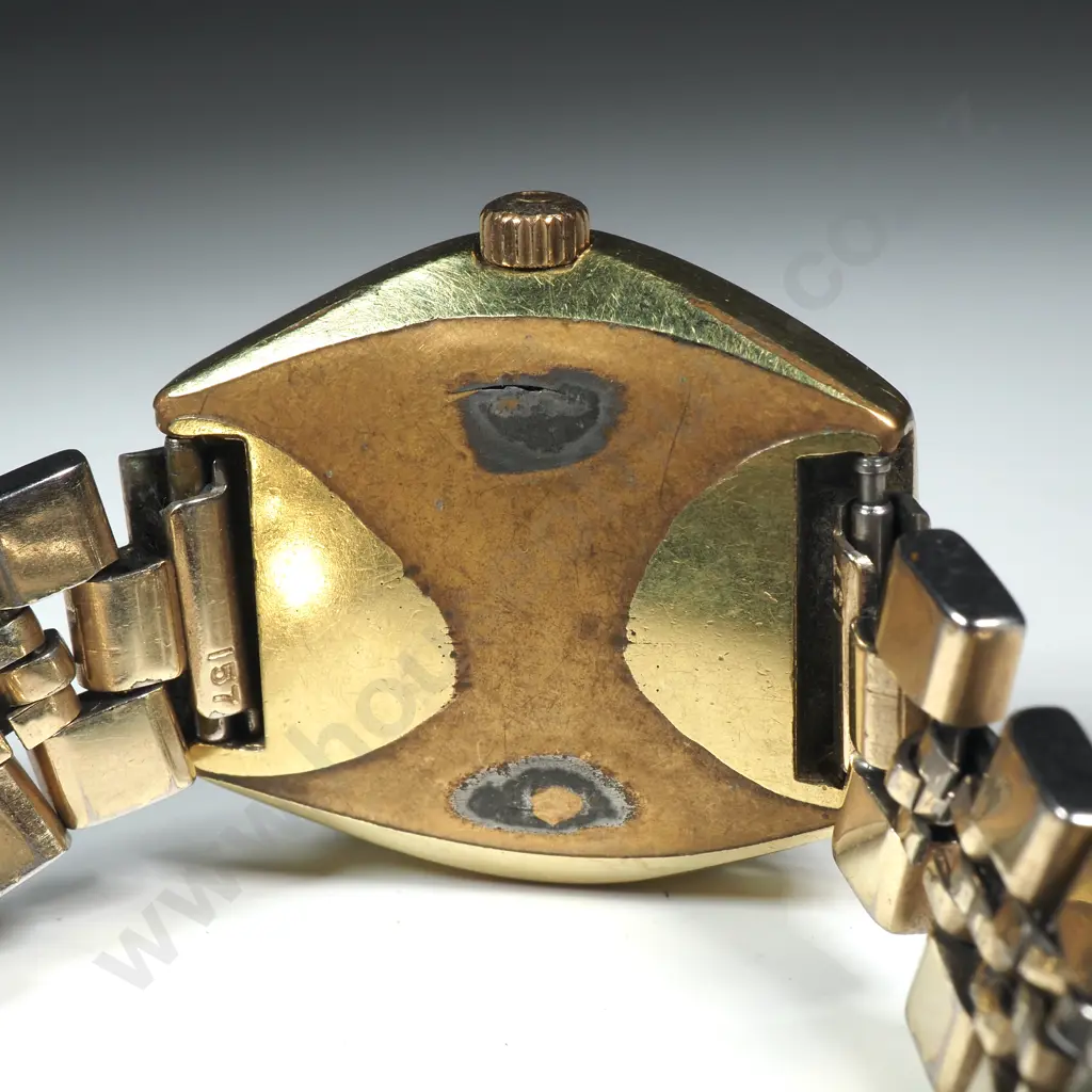 Vintage Ladies Rolled Gold Omega Deville Automatic Wristwatch Image 1++