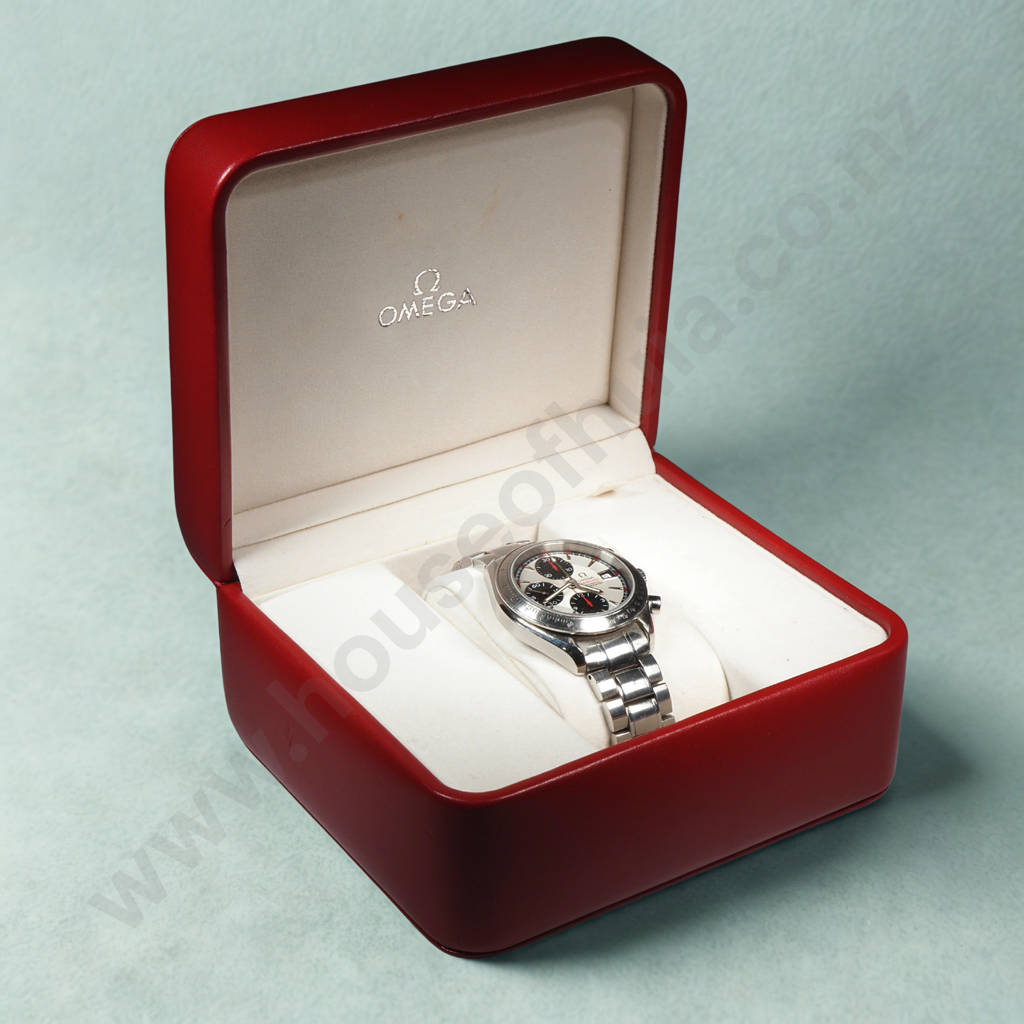 Gents Omega Speedmaster Automatic Chronometer w Box & Papers Image 1++