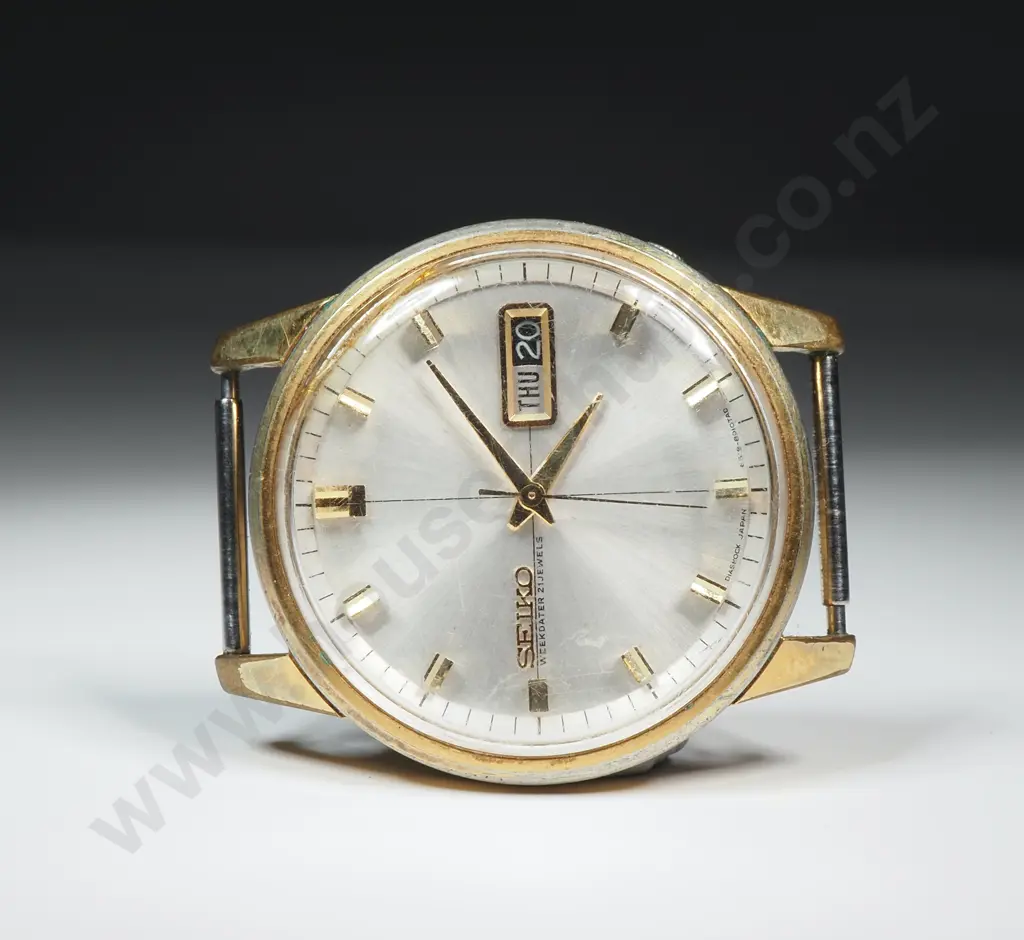 Gents Seiko Automatic Weekdater Wrist Watch Head Image 1++