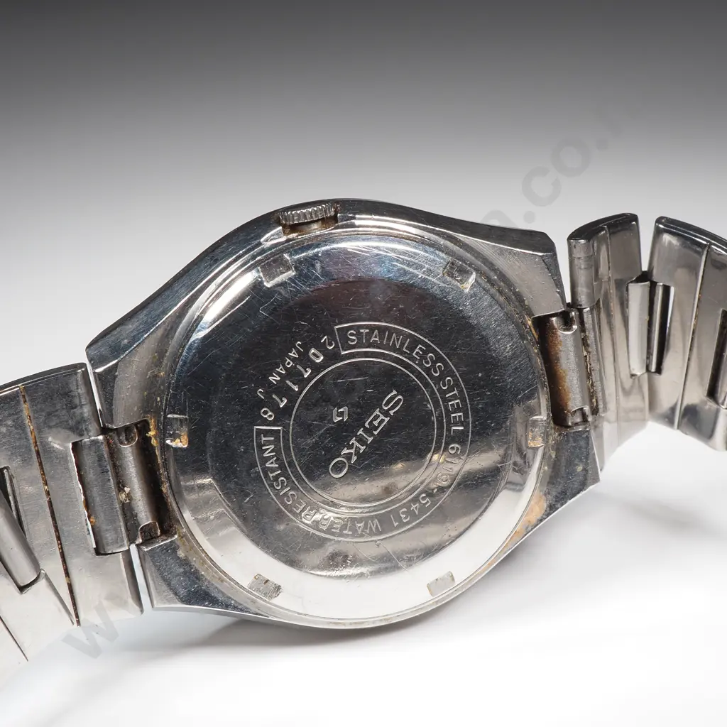 Vintage Seiko 5 Automatic Wrist Watch - Excellent Mid Century Modernism Image 1++