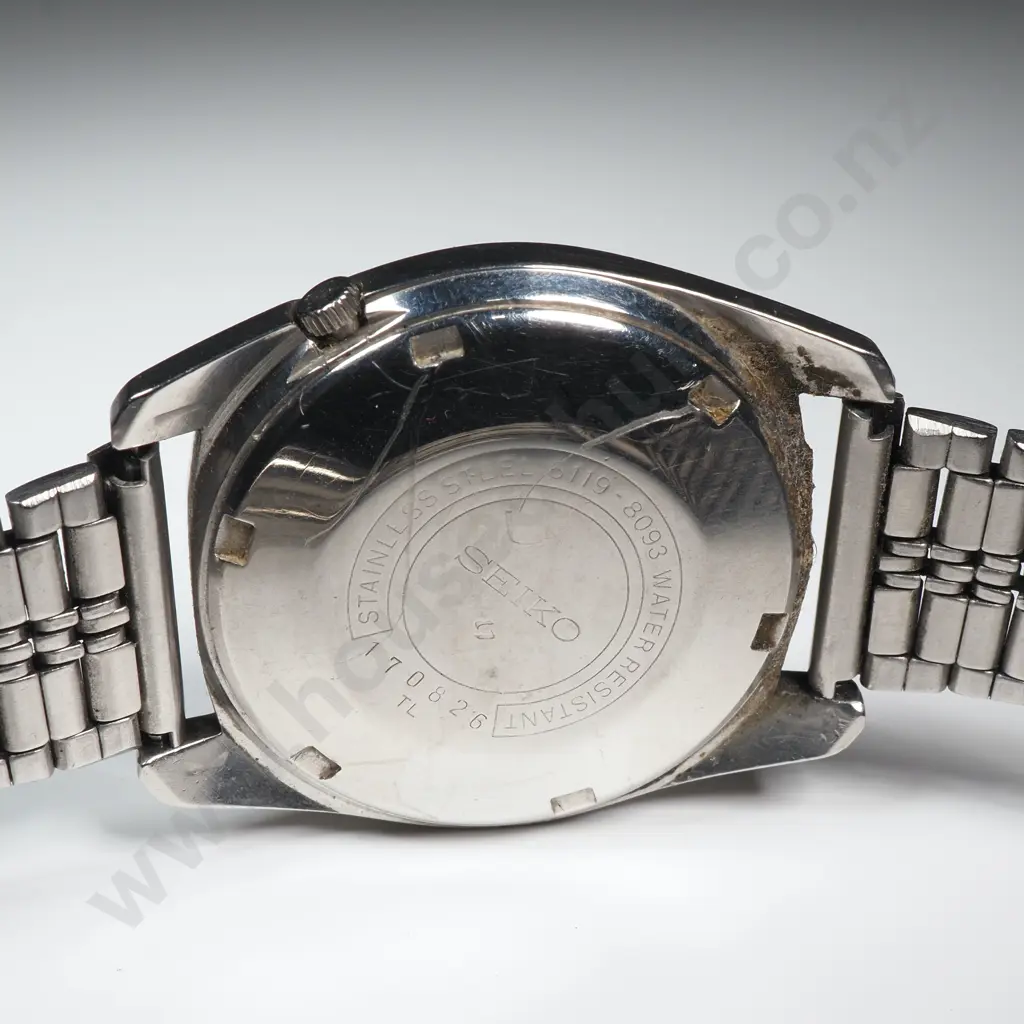 Seiko 5 Automatic Wrist Watch w Magnificnet Blue Dial Image 1++