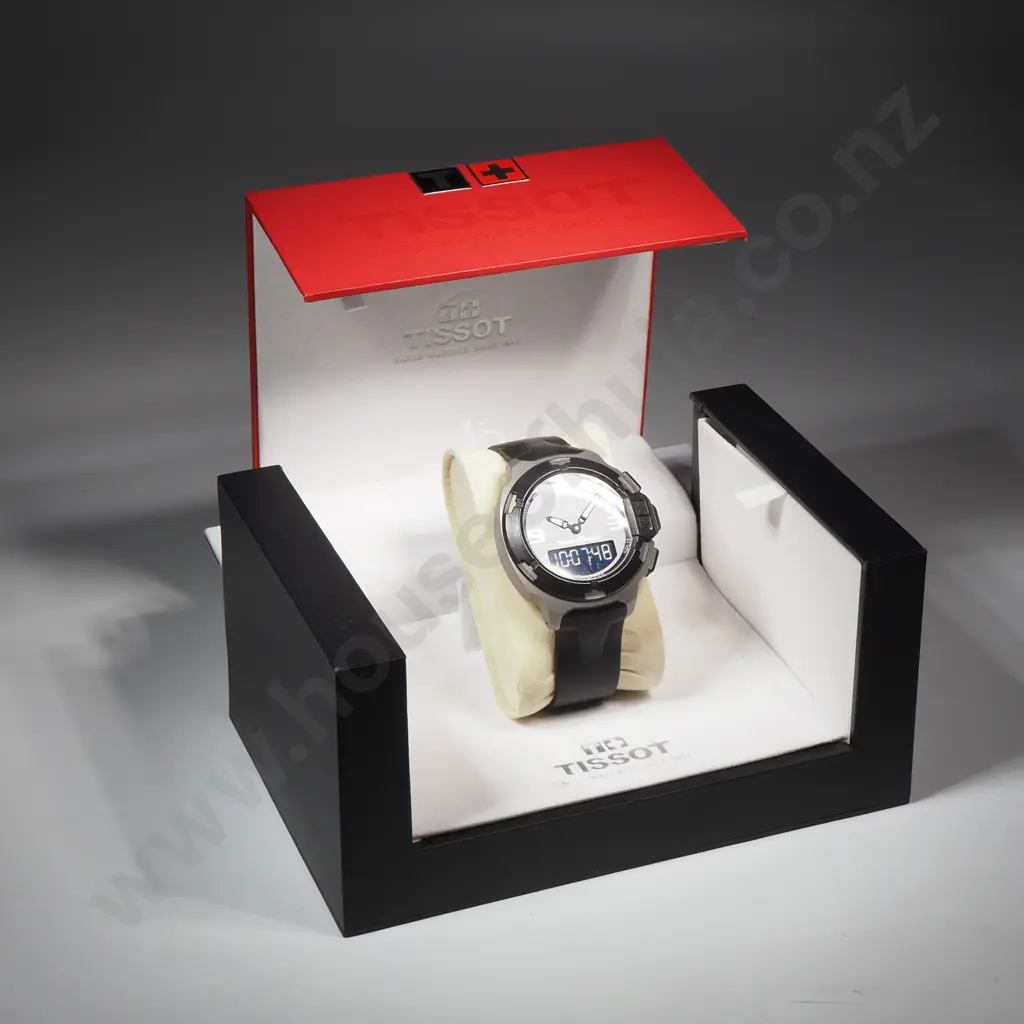 Tissot  T-Race Touch Wrist Watch - Appears Working w Box & Papers Image 1++