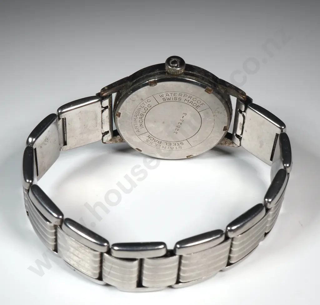 Two Vintage Olma Wristwatches - One w Strap Image 1++