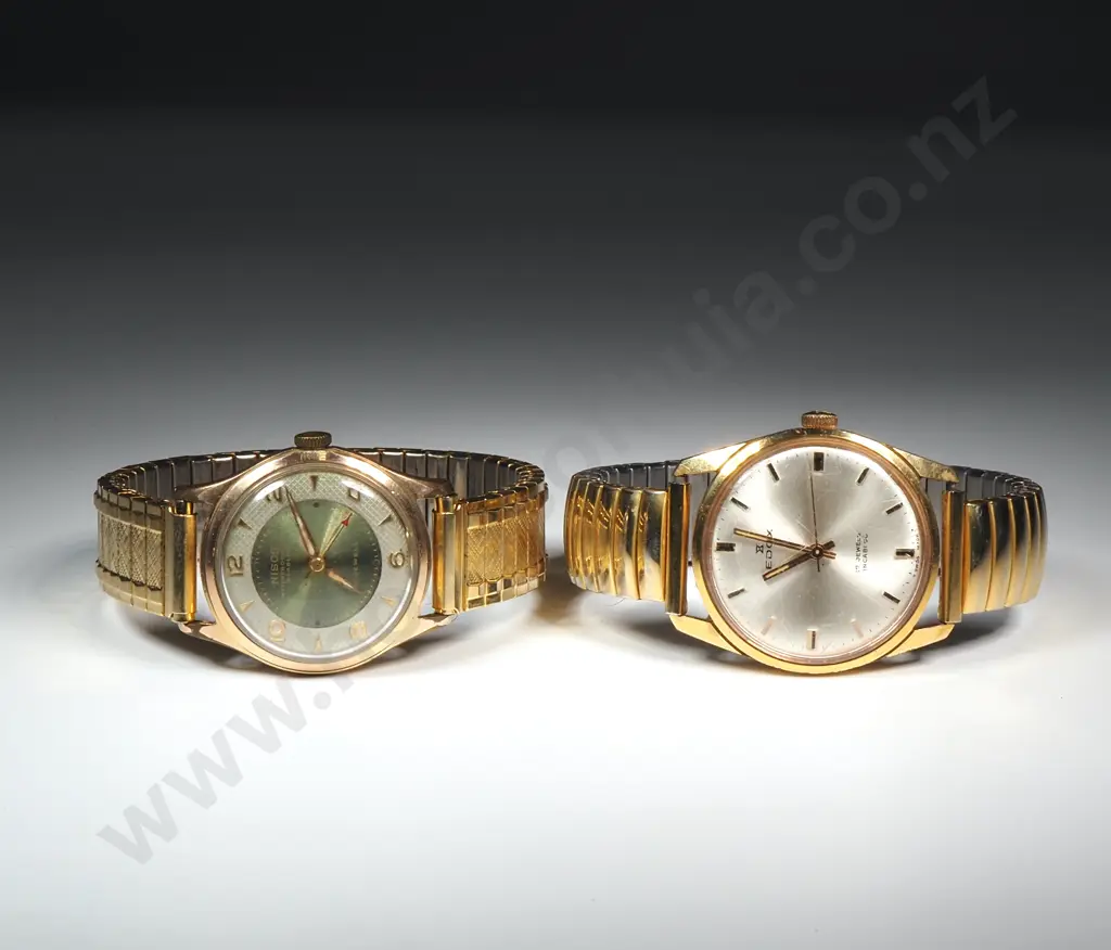 Two Vintage Watches  - EDOX & NISUS Image 1++