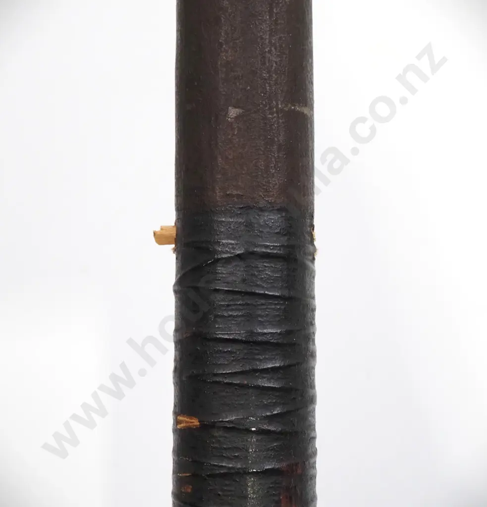 Japanese Yari - Spear - Temper Visible on Blade w Metal End Cap Image 1++