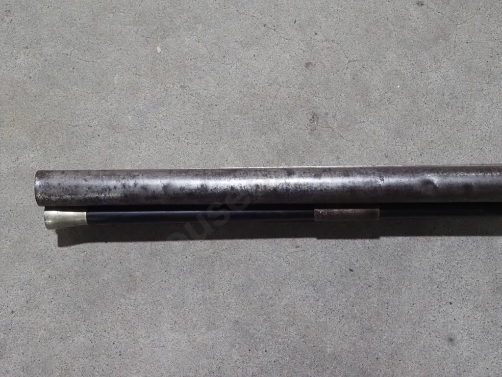 S. Ebrall Double Barrel Muzzle Loading Percussion Shotgun Image 1++