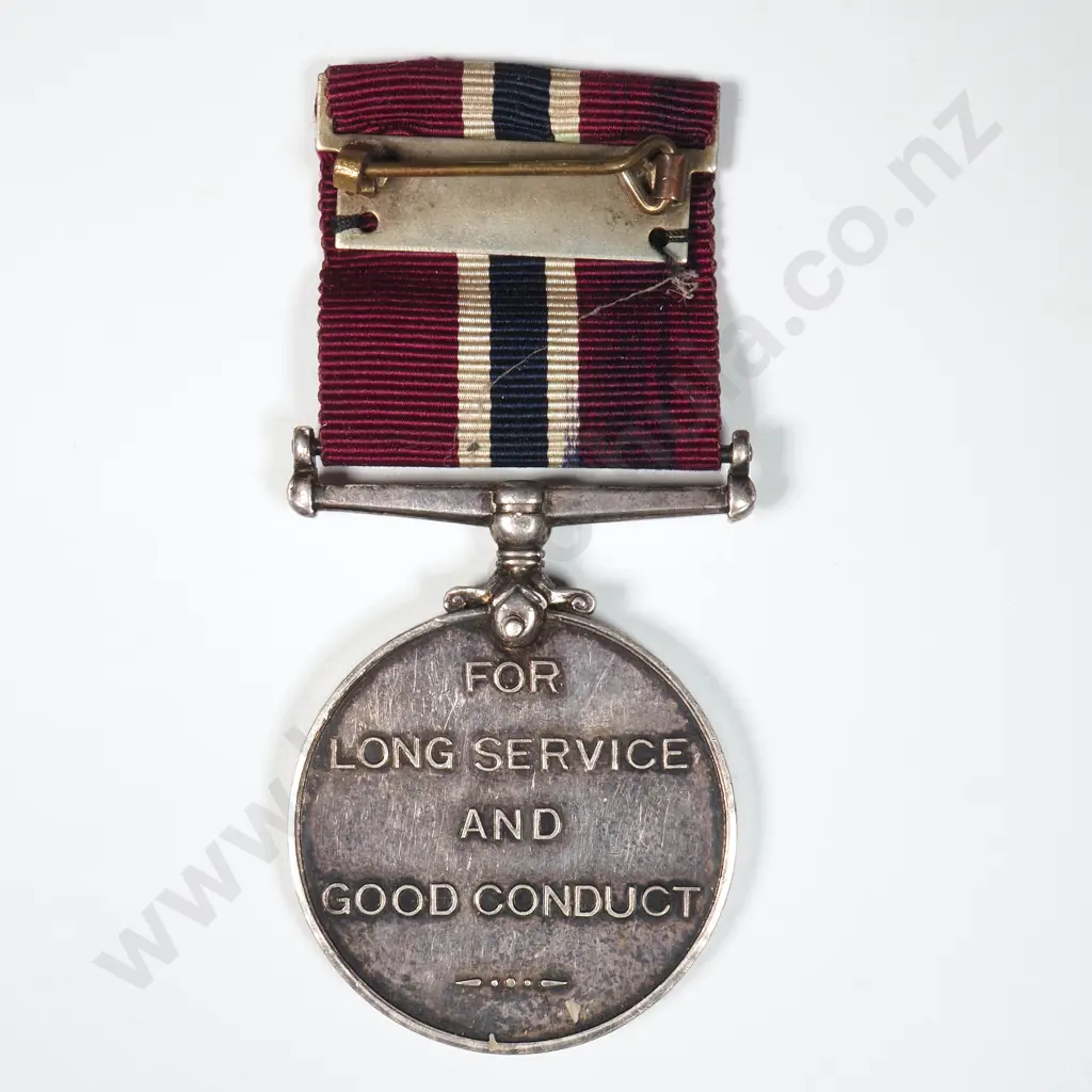 New Zealand Police Long Service & Good Conduct Medal to 3925 Kevin Owen Satherley - Gaunt Maker Image 1++