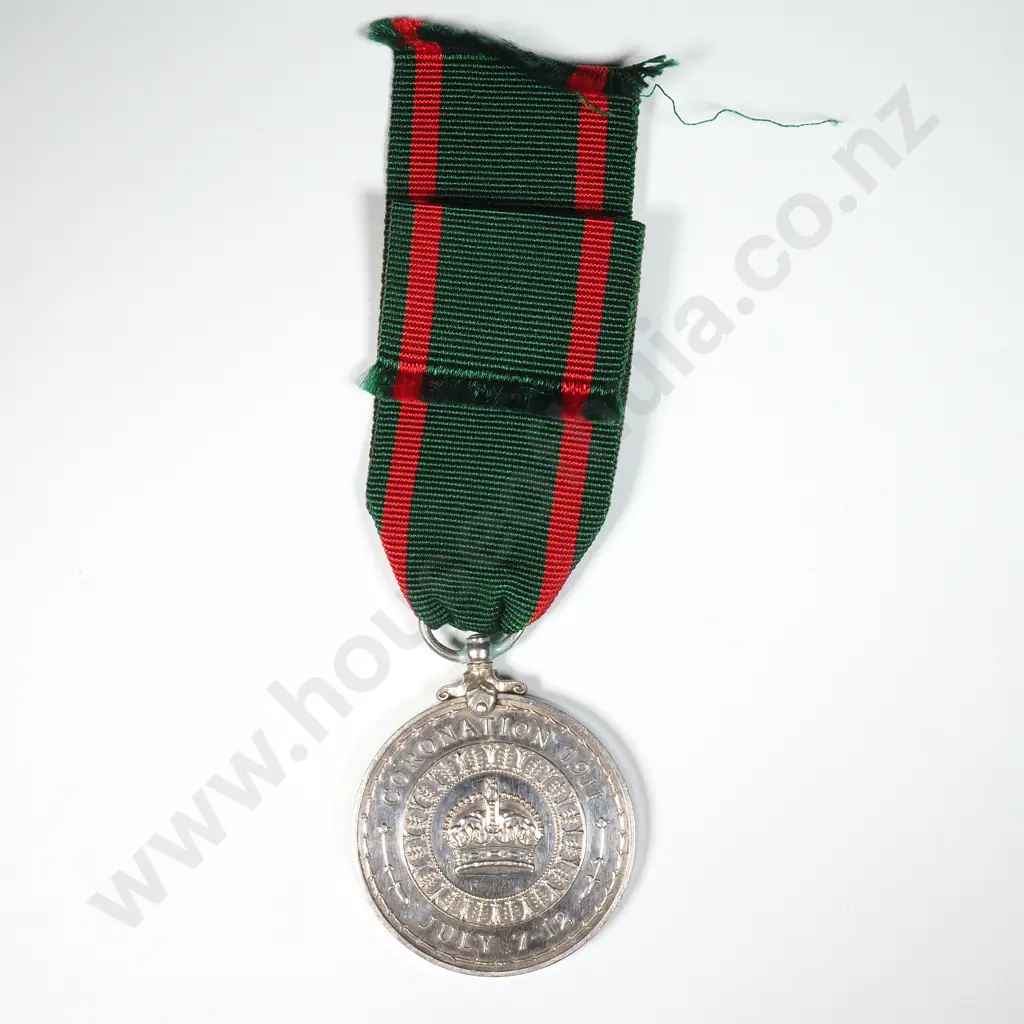 1911 Coronation Medal - Visit to Ireland Image 1++