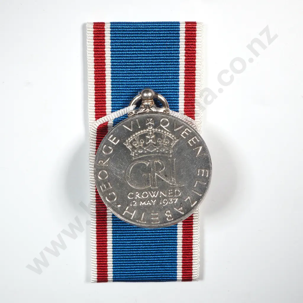 1937 Coronation Medal Image 1++