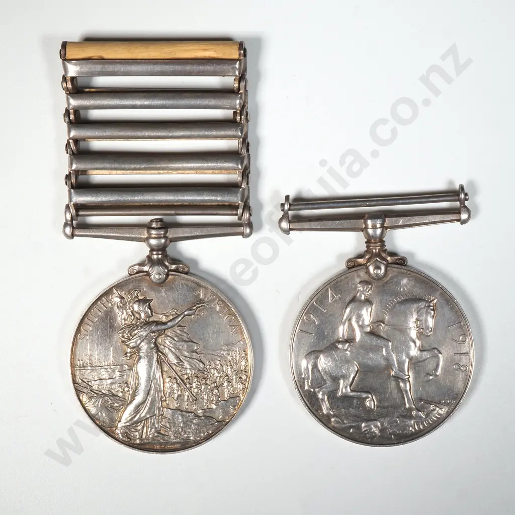 QSA to 3837 John Garbutt 5th Contingent NZMR & WW1 BWM 102nd Canadian Infantry Image 1++