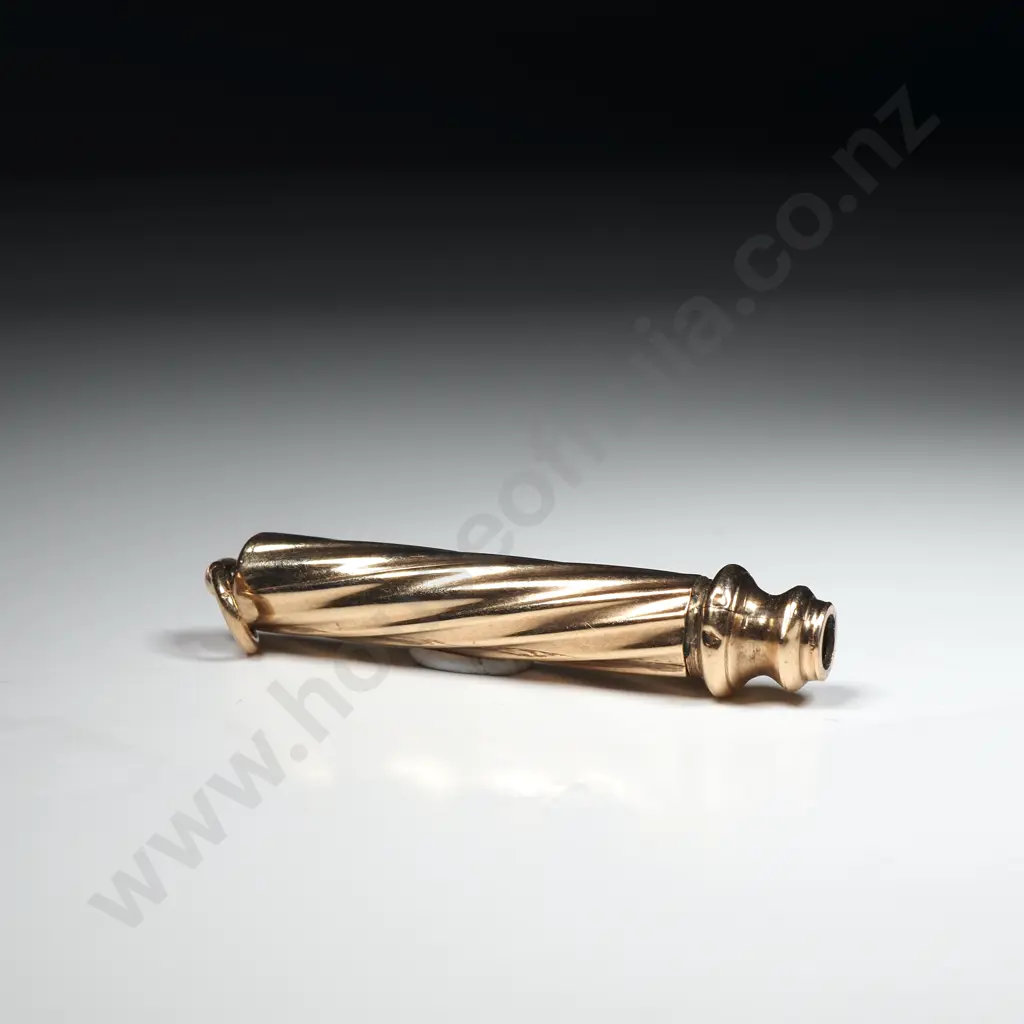 9ct Gold Extending Pencil A/F Image 1++