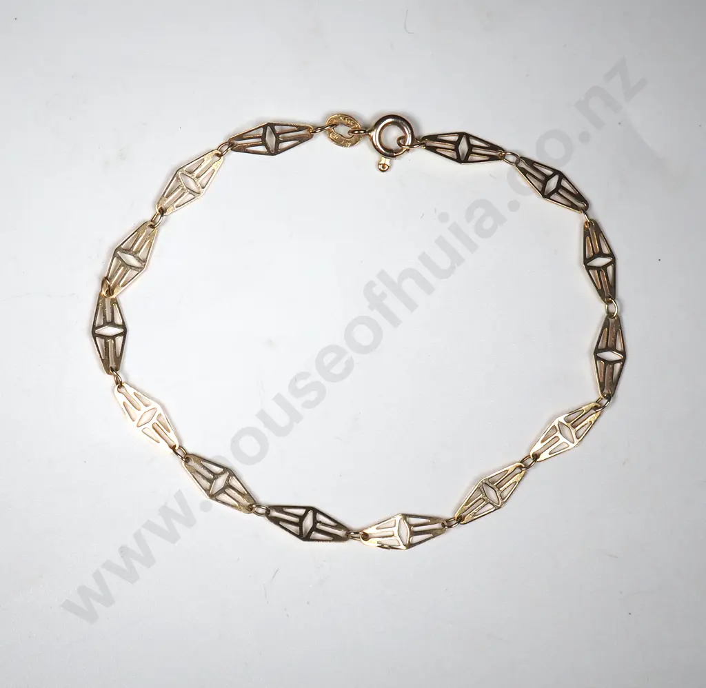 14ct Gold Modern Style Bracelet  Image 1++