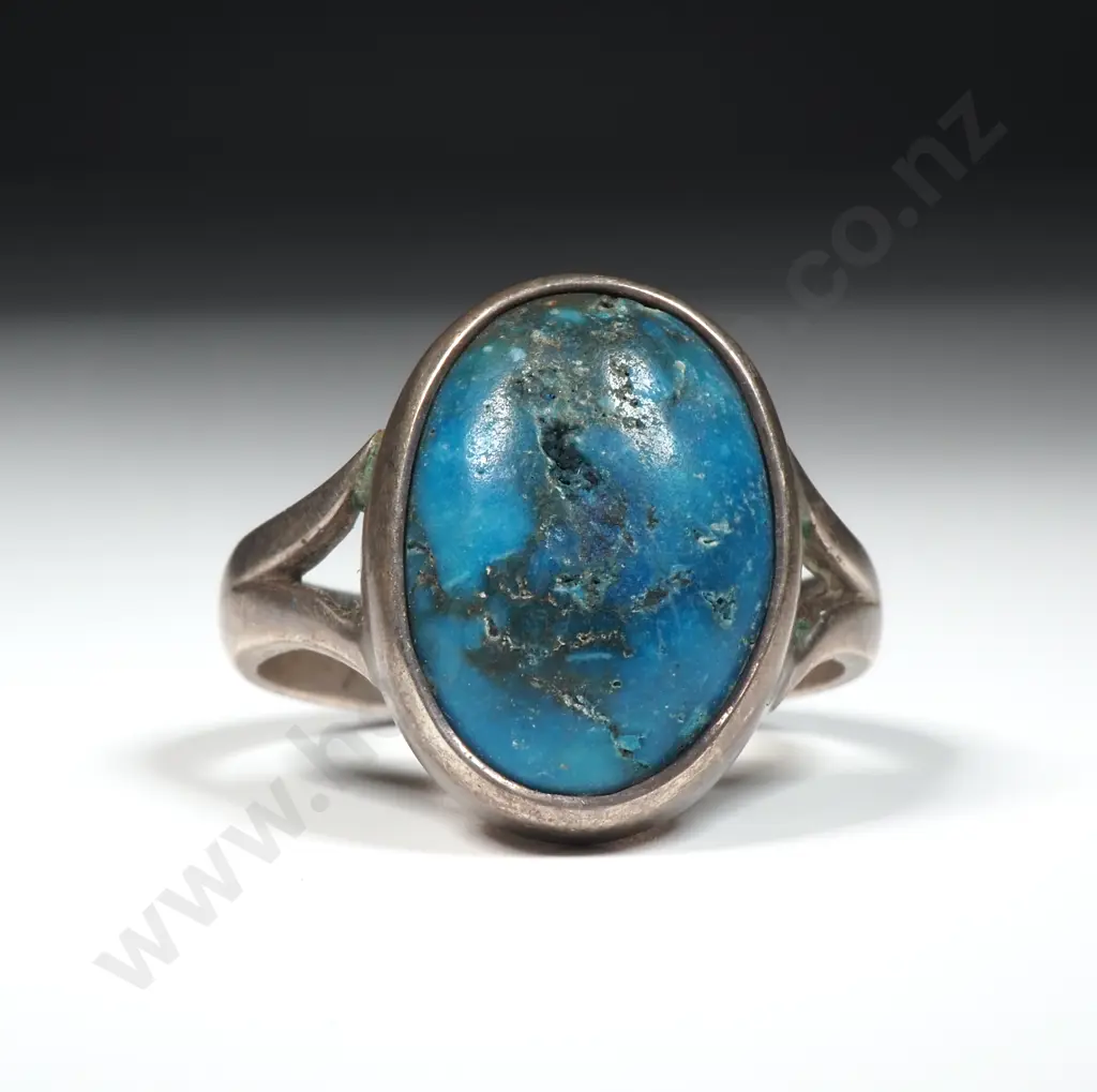 Sterling Silver Turquoise Ring Image 1++