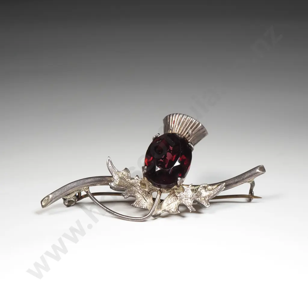 Sterling Silver Scottish Theme Brooch Image 1++