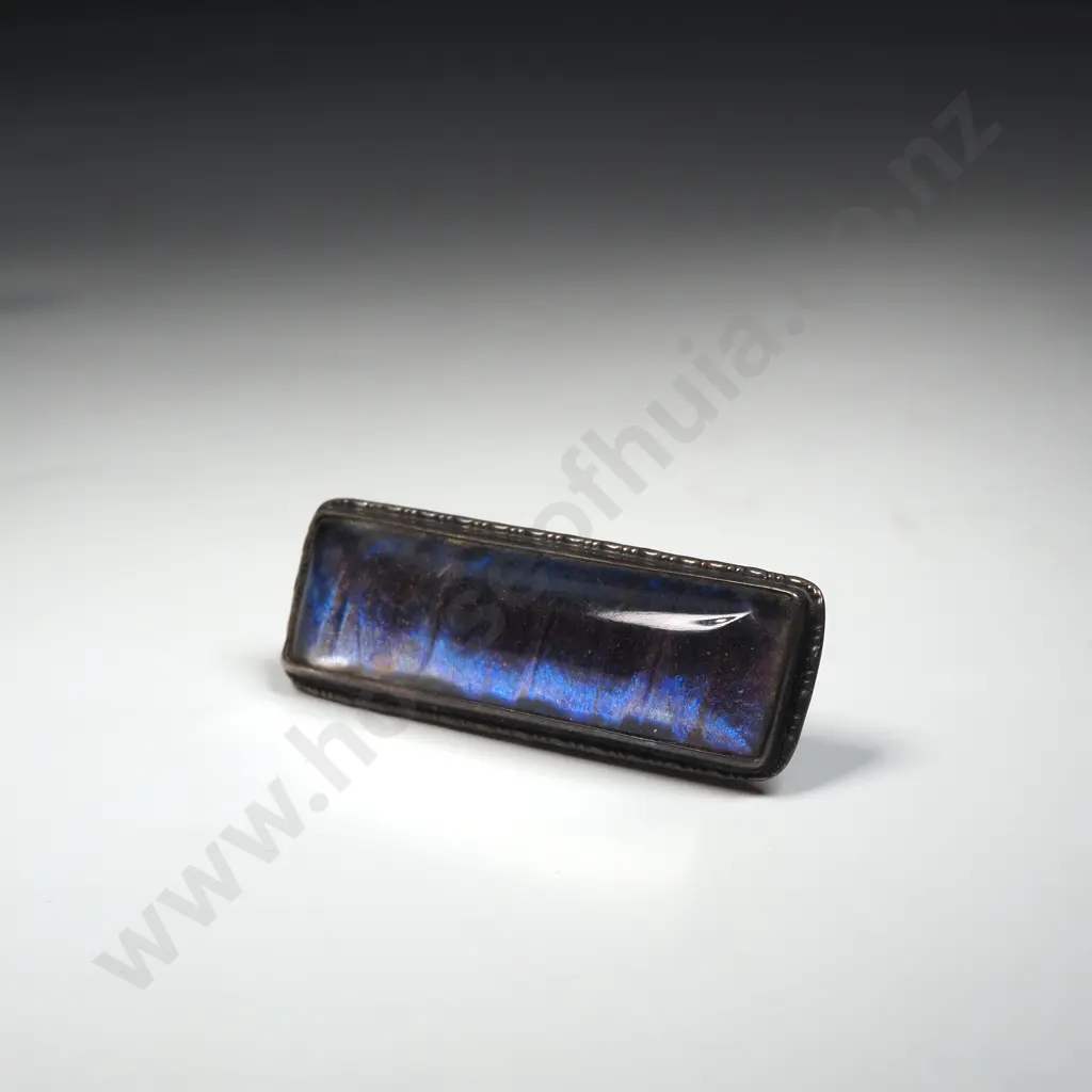 Sterling Silver Butterfly Wing Brooch Image 1++