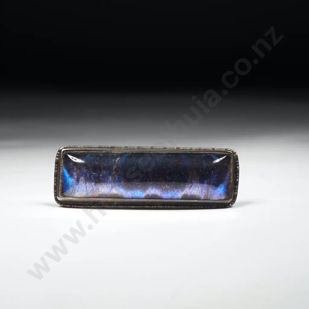 Sterling Silver Butterfly Wing Brooch Image 1++