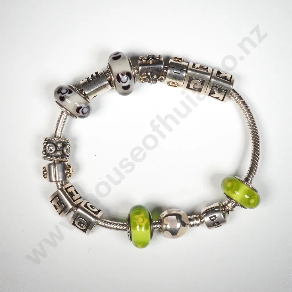 Sterling Silver Pandora Bracelet Image 1++