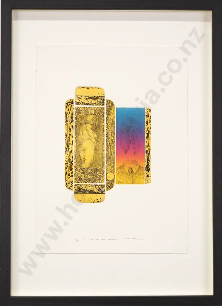 Barry Cleavin - 'Box for Ten Candles', Etching, LE 18/30 (1972) Image 1++