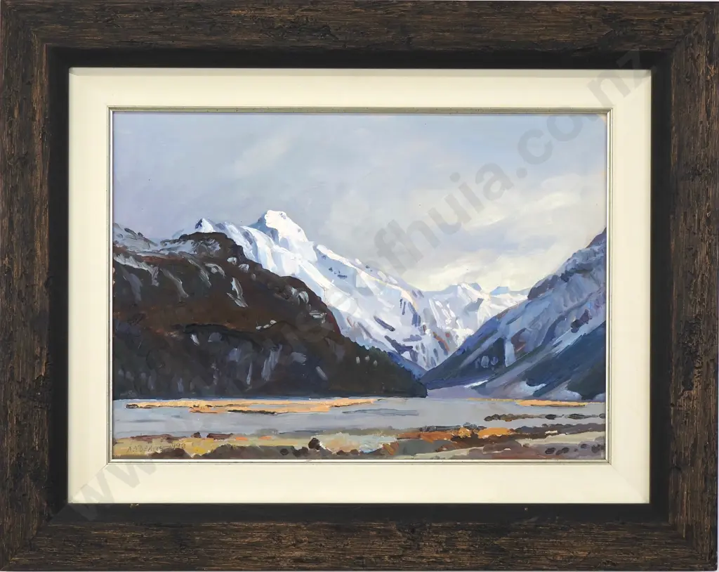 Austen A. Deans - 'Up the Havelock', Oil on Board Image 1++
