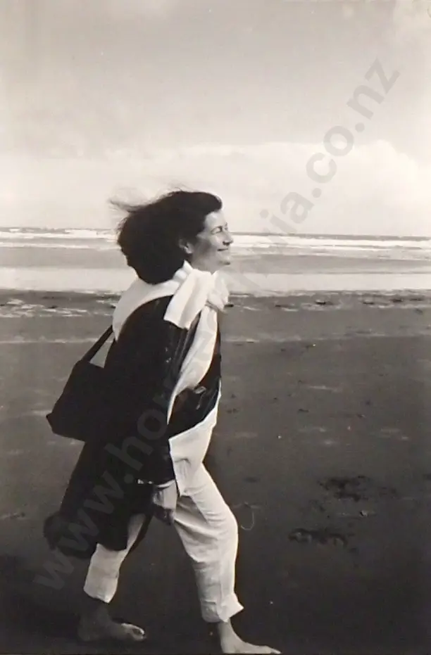 Brian Brake - Figure on Beach, Gelatin Silver Photograph Image 1++