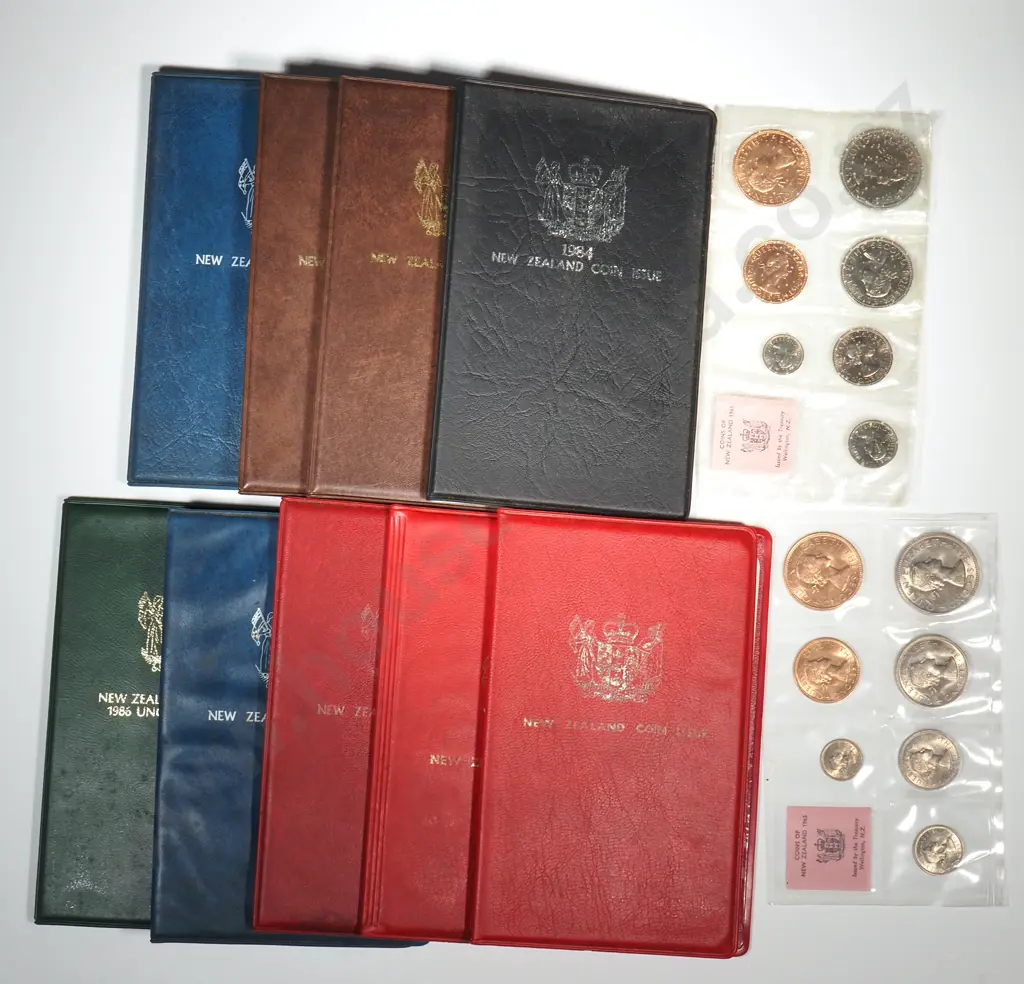 11 New Zealand UNC Coin Sets - 1965 Superior  Image 1++