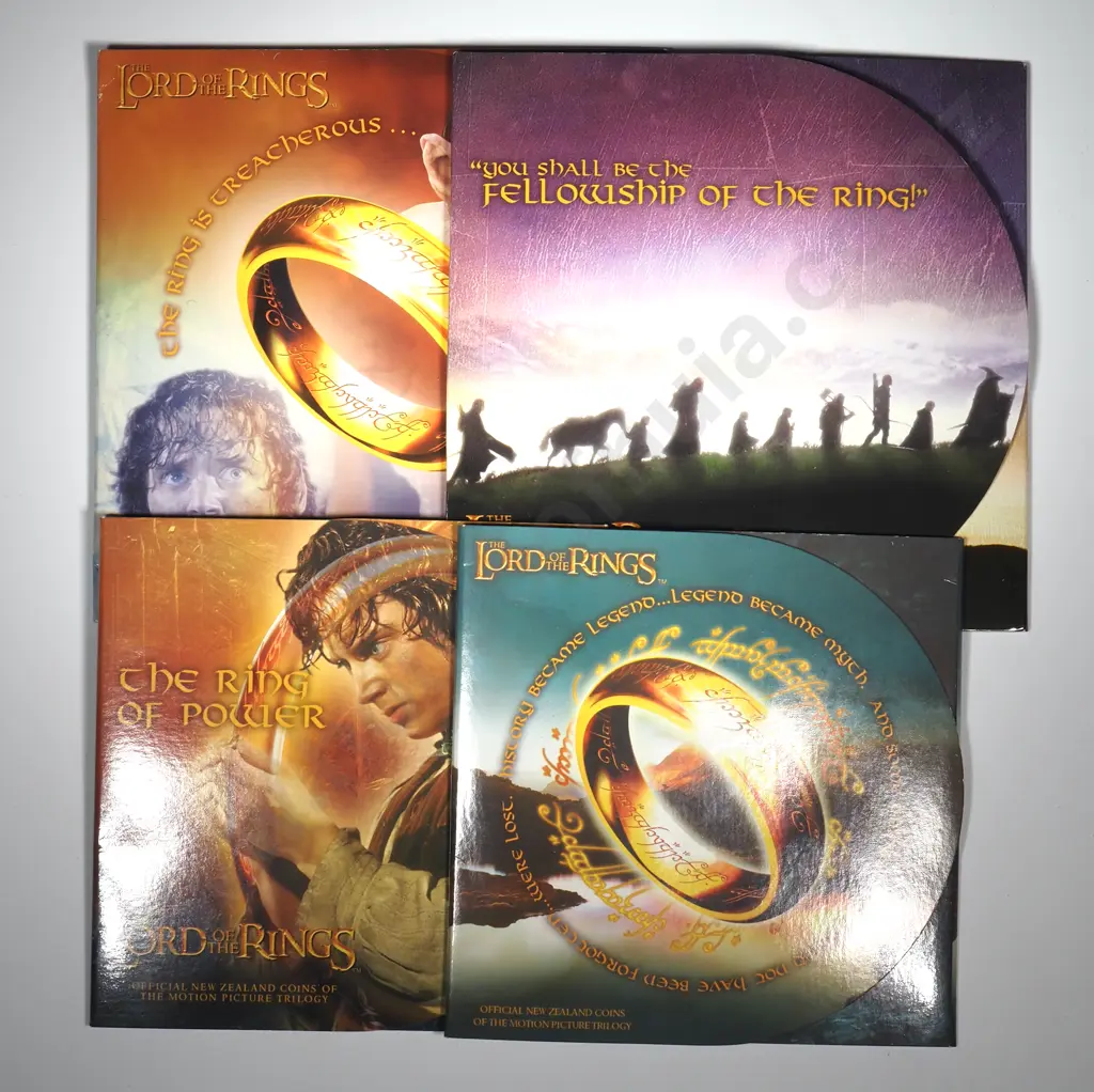 Four Lord of the Rings Coins & Sets  Image 1++