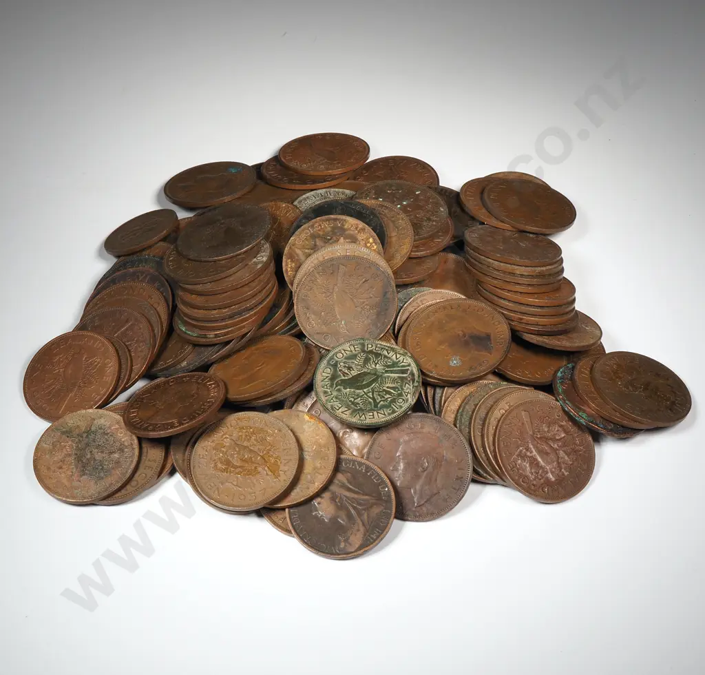 1.2 KG of Mainly British Pennies  Image 1++