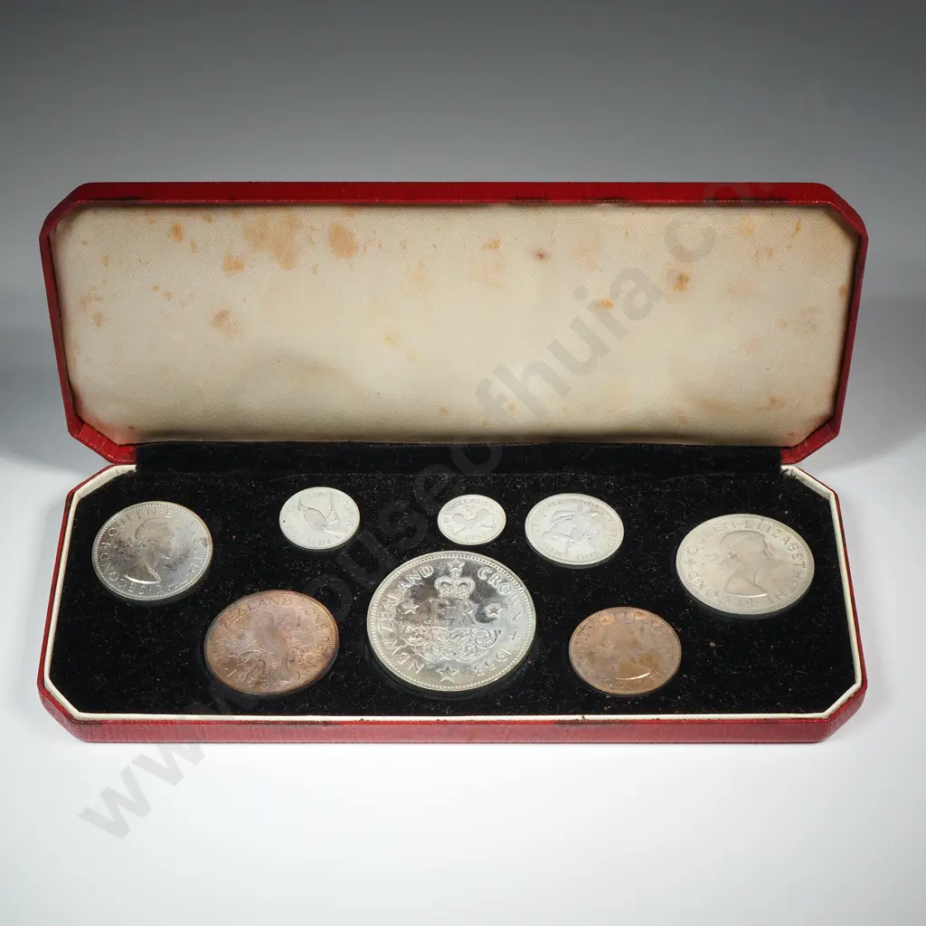 1953 New Zealand Proof Set - Nice Toning  Image 1++