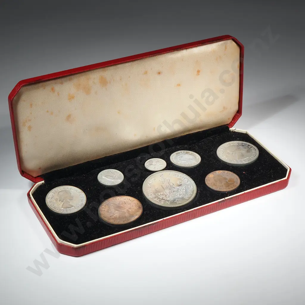 1953 New Zealand Proof Set - Nice Toning  Image 1++